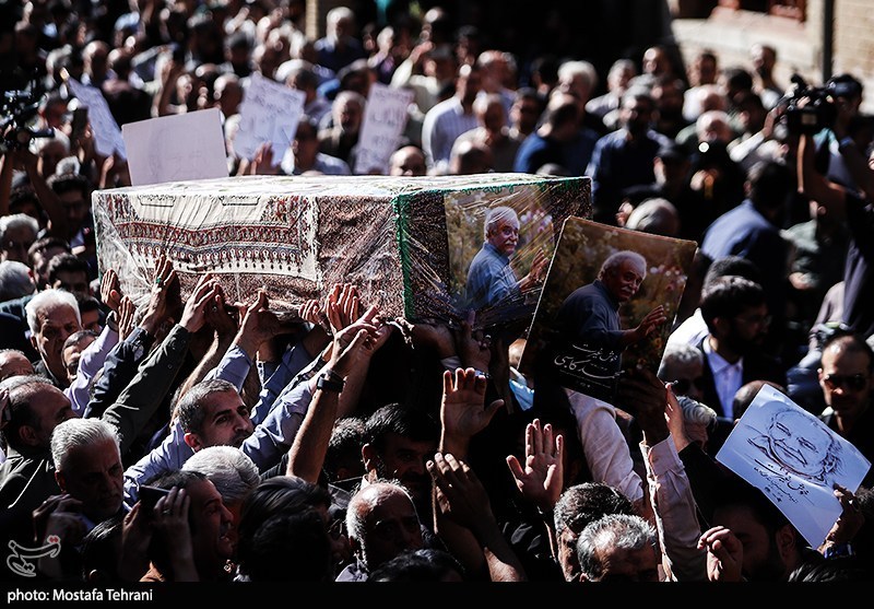 تشییع  پیکر محمد کاسبی