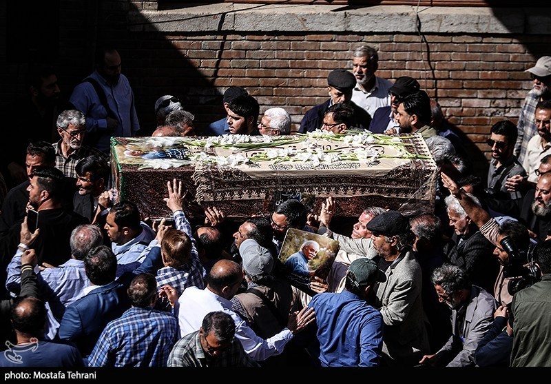 تشییع  پیکر محمد کاسبی