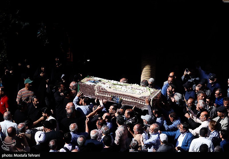 تشییع  پیکر محمد کاسبی