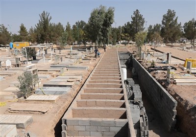 افزایش خدمات شبانه‌روزی و توسعه فضای سبز در آرامستان یزد
