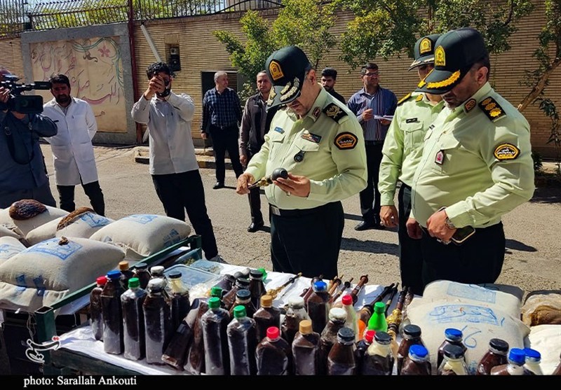 کشف 663 کیلوگرم مواد مخدر در عملیات 72 ساعته پلیس کرمان