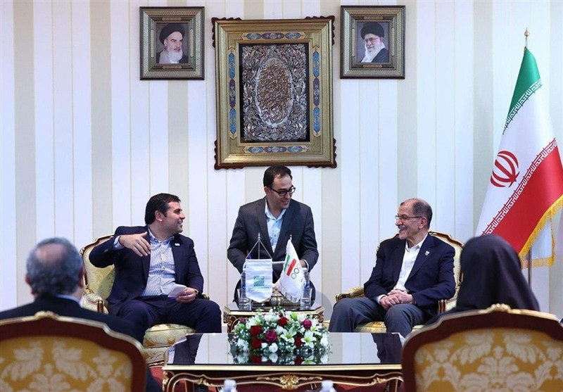 دیدار دبیرکل انجمن همبستگی ورزشی کشورهای اسلامی (ISSA) با رئیس کمیته المپیک