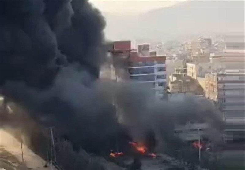 طالبان: آتش‌سوزی در کابل بر اثر انفجار تانکر سوخت بود