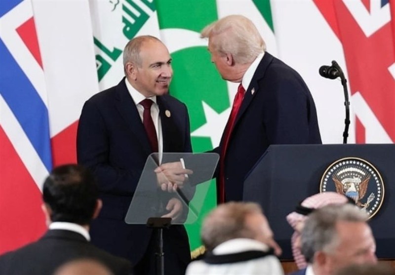 رفتار تحقیرآمیز ترامپ با پاشینیان در اجلاس شرم‌الشیخ