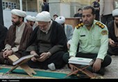 محفل انس با قرآن در امامزاده موسی مبرقع(ع)