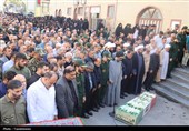 تشییع باشکوه پیکر شهید سلطانی در گرگان