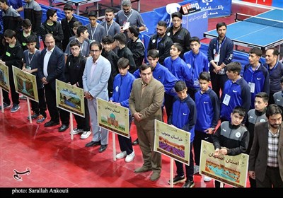 افتتاحیه المپیاد استعدادهای برتر تنیس روی میز کشور در کرمان