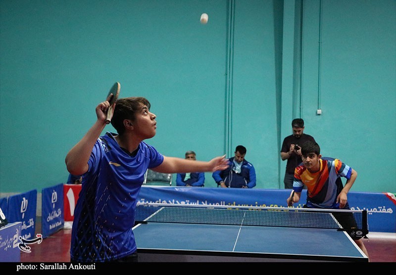افتتاحیه هفتمین دوره المپیاد استعدادهای برتر تنیس روی میز پسران در کرمان