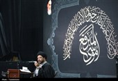 عزاداری اردو زبانان در حرم حضرت موسی مبرقع(ع)
