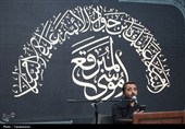 عزاداری اردو زبانان در حرم حضرت موسی مبرقع(ع)