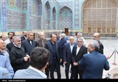 بازدید اعضای کمیسیون عمران مجلس از آرامگاه شیخ صفیالدین اردبیلی