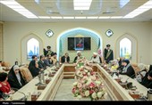 برگزاری شب شعر بینالمللی «مظلوم مقتدر» در مسجد جمکران+ تصاویر