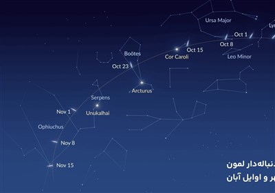 آسمان ایران میزبان درخشان‌ترین دنباله‌دار سال می‌شود