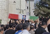 تشییع پیکر مطهر شهید قاسم مهری بر دوش مردم شهیدپرور اسلامشهر