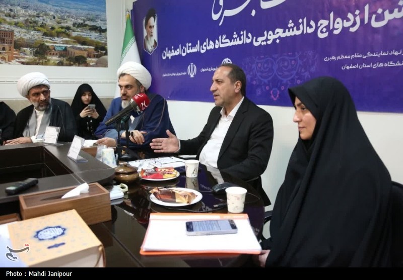 برگزاری جشن 1500 زوج دانشجویی اصفهان با حمایت همه‌جانبه دستگاه‌ها