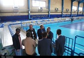 بازدید مسئولان وزارت ورزش از اماکن ورزشی شهرستان دهگلان و قروه