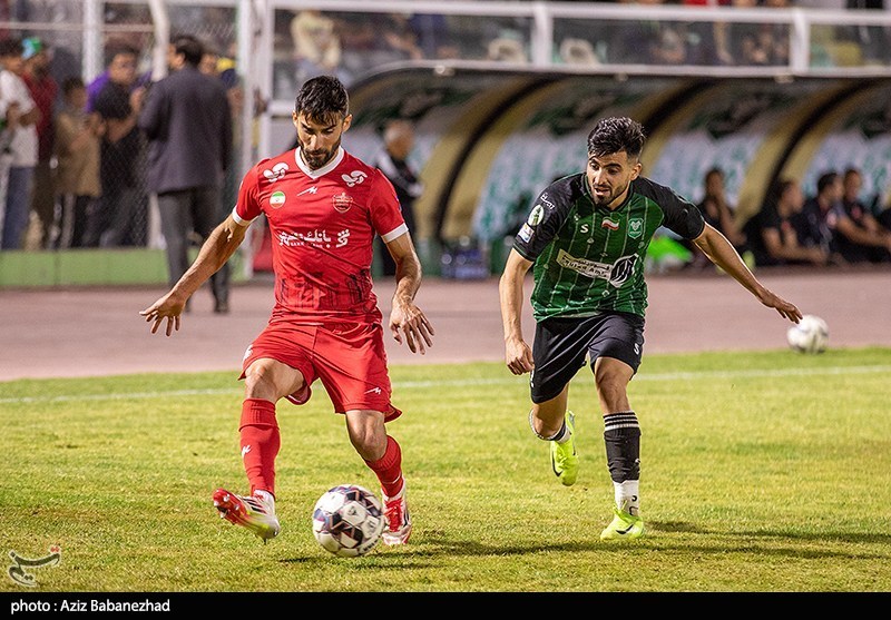 پیروزی یک نیمهای پرسپولیس مقابل ذوبآهن