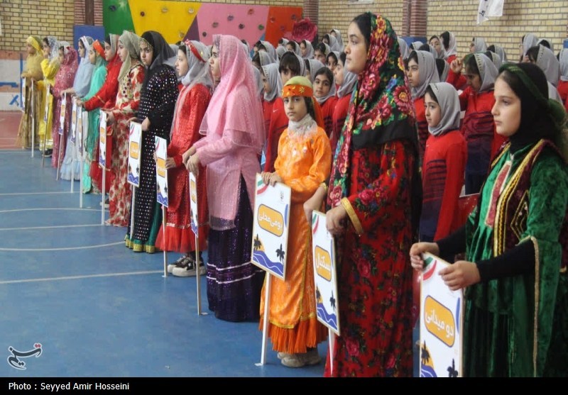 افتتاحیه المپیادهای ورزشی درون‌مدرسه‌ای بوشهر+تصویر