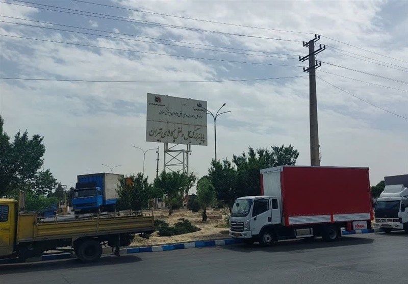 پایانه حمل‌ونقل کالای استان تهران منبع ترافیک و تصادف در نسیم‌شهر