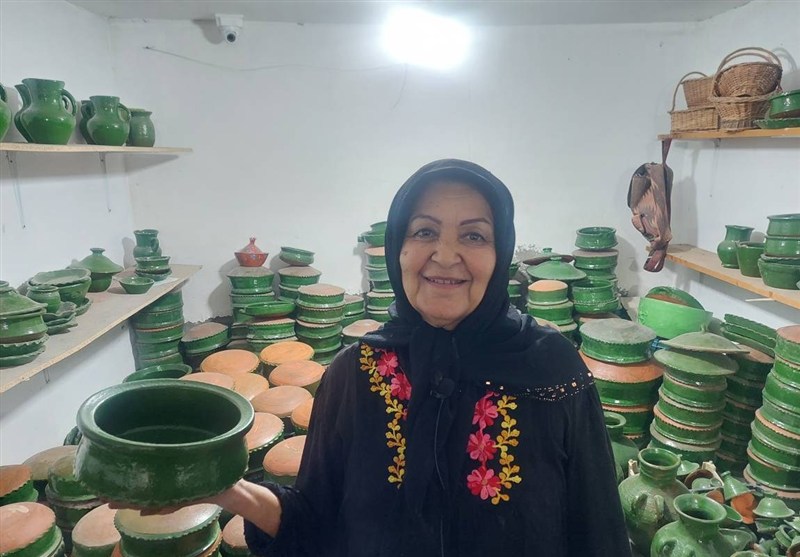 سفالگری در روستای جیرده؛ هنری که زنان گیلانی زنده نگه داشتند