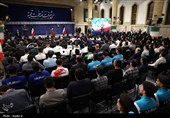 دیدار قهرمانان و مدال‌آوران ورزشی و المپیادهای علمی جهانی با رهبر معظم انقلاب