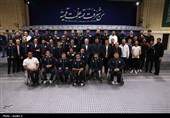 دیدار قهرمانان و مدال‌آوران ورزشی و المپیادهای علمی جهانی با رهبر معظم انقلاب