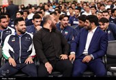 دیدار قهرمانان و مدال‌آوران ورزشی و المپیادهای علمی جهانی با رهبر معظم انقلاب