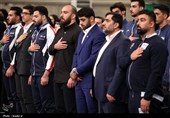 دیدار قهرمانان و مدال‌آوران ورزشی و المپیادهای علمی جهانی با رهبر معظم انقلاب