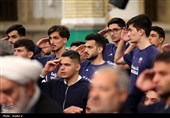 دیدار قهرمانان و مدال‌آوران ورزشی و المپیادهای علمی جهانی با رهبر معظم انقلاب