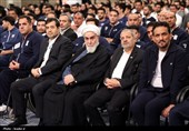 دیدار قهرمانان و مدال‌آوران ورزشی و المپیادهای علمی جهانی با رهبر معظم انقلاب