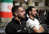 دیدار قهرمانان و مدال‌آوران ورزشی و المپیادهای علمی جهانی با رهبر معظم انقلاب