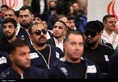 Встреча иранских чемпионов и призёров в спортивных дисциплинах и международных научных олимпиадах с Верховным лидером ИРИ
