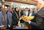 پانزدهمین نمایشگاه ملی صنایع‌دستی اردبیل با حضور معاون وزیر افتتاح شد