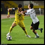 دیدار تیم‌های فوتبال سپاهان ایران و آحال ترکمنستان