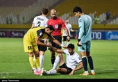 دیدار تیم‌های فوتبال سپاهان ایران و آحال ترکمنستان