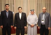 دیدار وزیر ورزش و جوانان با رئیس اجرایی سازمان ورزش بحرین