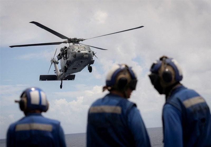 حضور غیرمعمول و گسترده‌ ارتش آمریکا در دریای کارائیب