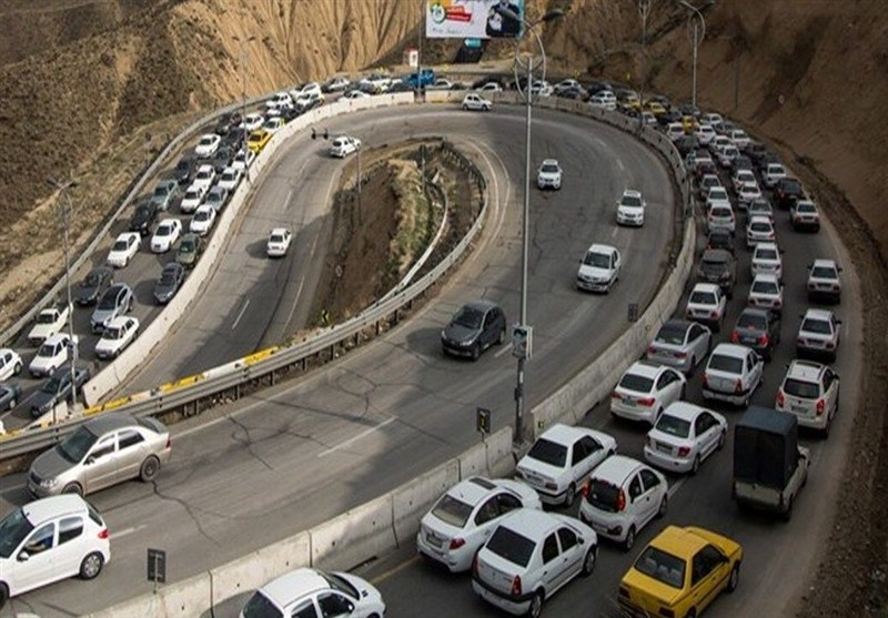ترافیک سنگین در کندوان / جزئیات محدودیت ترافیکی جاده‌ها تا 3 آبان