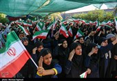 مراسم افتتاح اردوهای راهیان‌نور دانش‌آموزی در یادمان شهدای هویزه