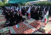 مراسم افتتاح اردوهای راهیان‌نور دانش‌آموزی در یادمان شهدای هویزه