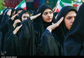 مراسم افتتاح اردوهای راهیان‌نور دانش‌آموزی در یادمان شهدای هویزه