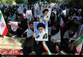 مراسم افتتاح اردوهای راهیان‌نور دانش‌آموزی در یادمان شهدای هویزه