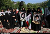 مراسم افتتاح اردوهای راهیان‌نور دانش‌آموزی در یادمان شهدای هویزه