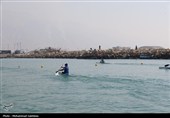 مسابقات قایقرانی آبهای آرام المپیاد استعدادهای برتر ورزش کشور در عسلویه