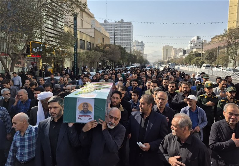 تشییع پیکر مطهر جانباز 70 درصد شهید حسن بهرامفر+عکس شهادت , تشییع شهدا , خراسان رضوی , مشهد مقدس , جانبازان 70 درصد ,