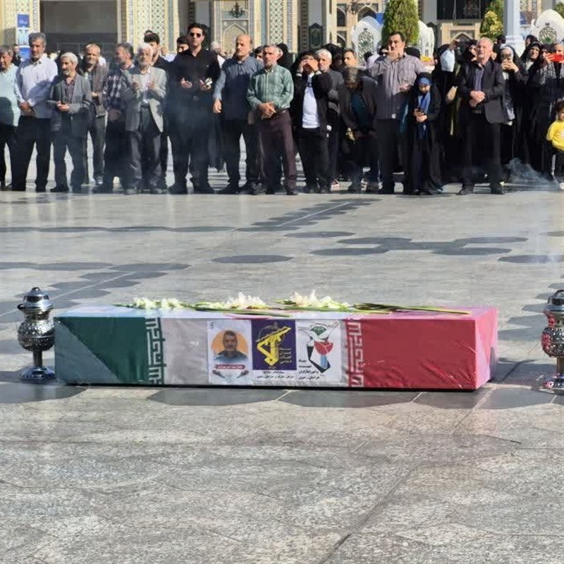 تشییع پیکر مطهر جانباز 70 درصد شهید حسن بهرام‌فر+عکس