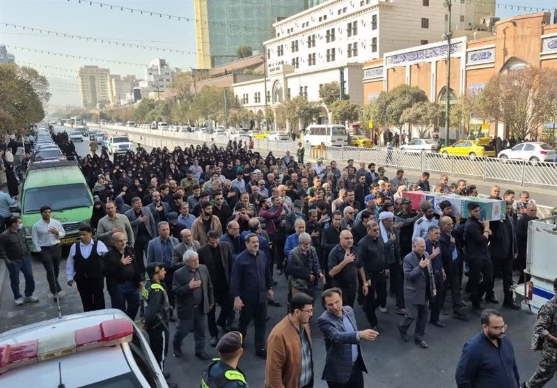 تشییع پیکر مطهر جانباز 70 درصد شهید حسن بهرامفر+عکس شهادت , تشییع شهدا , خراسان رضوی , مشهد مقدس , جانبازان 70 درصد ,