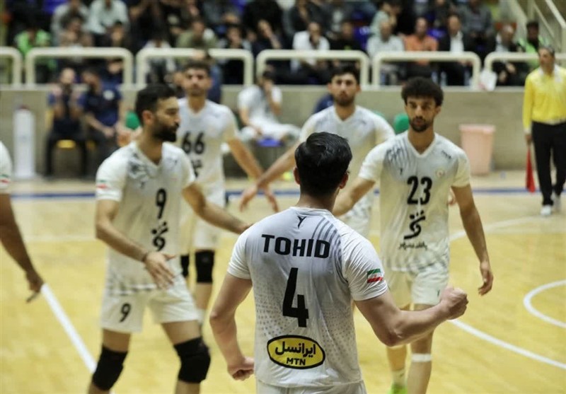 پیروزی شاگردان گنجی‌فر در آخرین گام دور رفت لیگ دسته یک والیبال