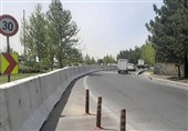 اخبار تهران|نصب 10 کیلومتر نیوجرسی در اتوبان چمران