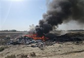 پسماندسوزی دوباره در حاشیه رودخانه شادچای؛ فریاد خفه‌ شده مردم نسیم‌شهر در میان دود